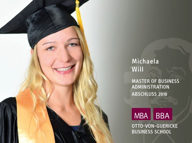 Michaela Will (MBA-Abschluss 2018)